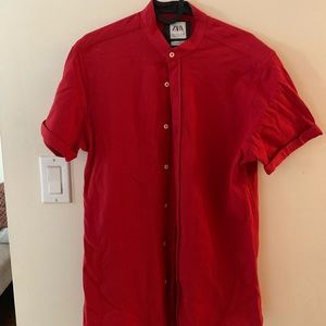 Two Zara button up shirts